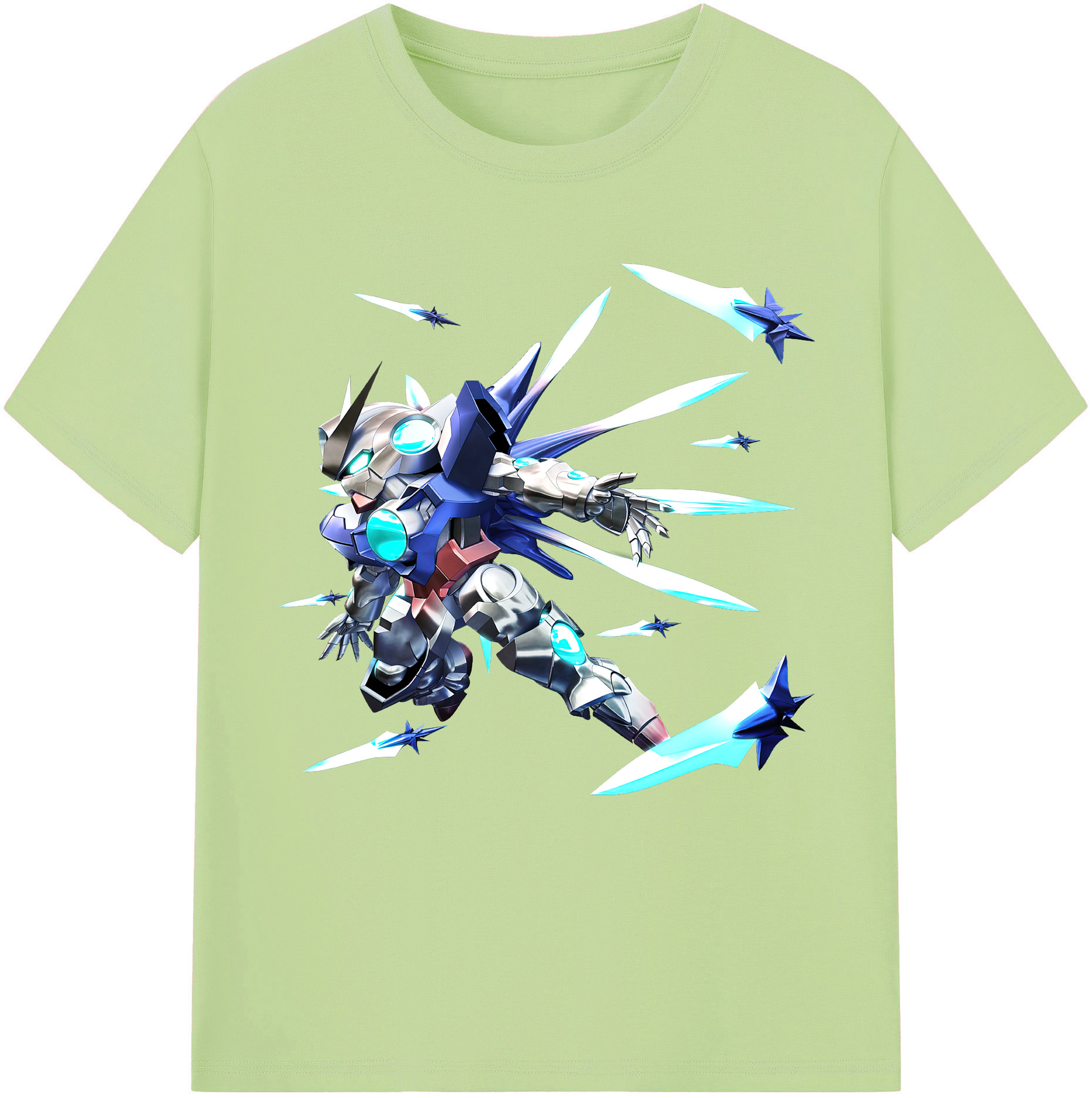 （画像用） 機動戦士ガンダム Mobile Suit Gundam 綿100％半袖Tシャツ（フロントプリント）